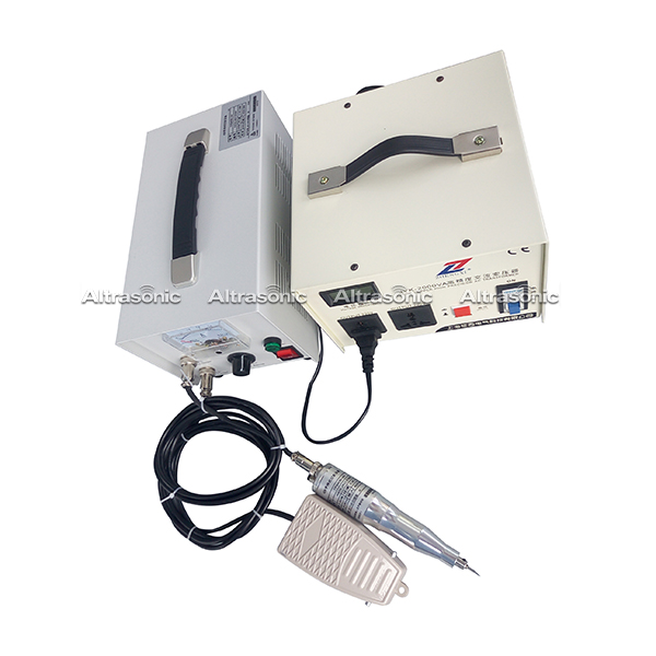 35khz Handheld Plastic Cutting Machine 220V Portable Ultrasonic Cutter For  Plastic Rubber Deburring And Trimming