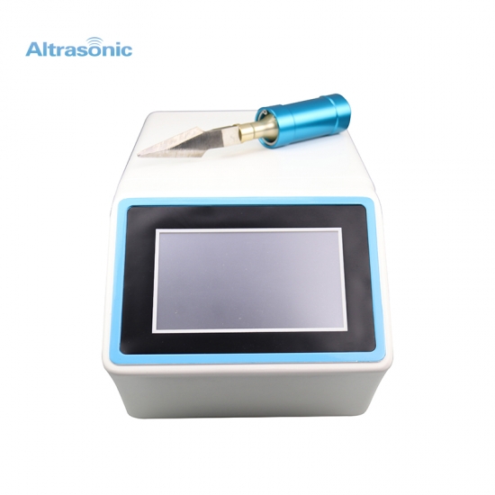 China Portable Replaceable Blade Ultrasonic Cutter Machine For