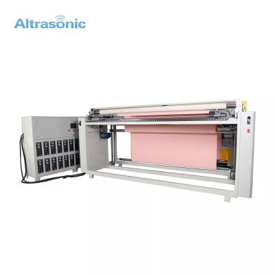 Easy To Maintain Bed Sheets Various Synthetic Fabric Bonding Ultrasonic Quilting Machine For Windproof Products
