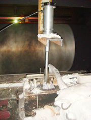 Ultrasonic degassing using in aluminum casting process